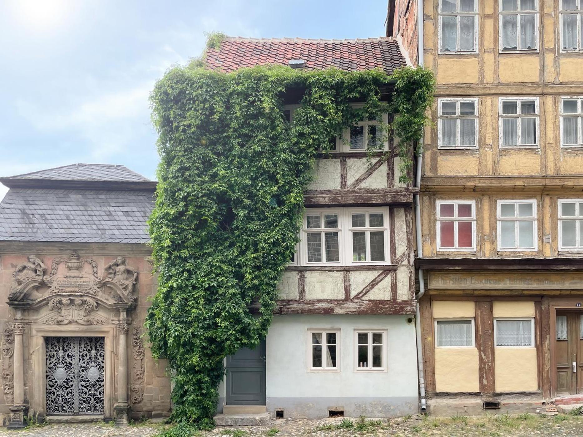 Das Fachwerkhaeuschen Am Kornmarkt - Herzlich & Charmant Quedlinburg Exterior foto